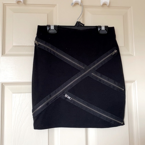 Zipper mini skirt - Picture 1 of 1